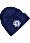 Kép 1/3 - CHELSEA kötött téli sapka sötétkék