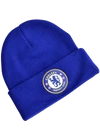 Kép 1/3 - CHELSEA kötött téli sapka világoskék
