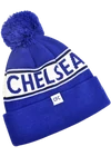 Kép 2/2 - CHELSEA kötött téli sapka pomponos