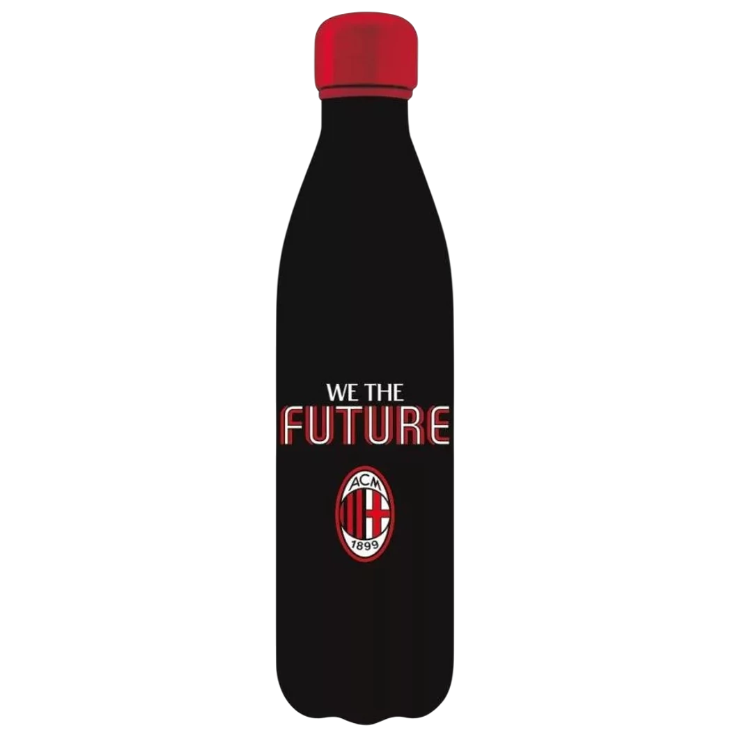 AC MILAN fekete termosz