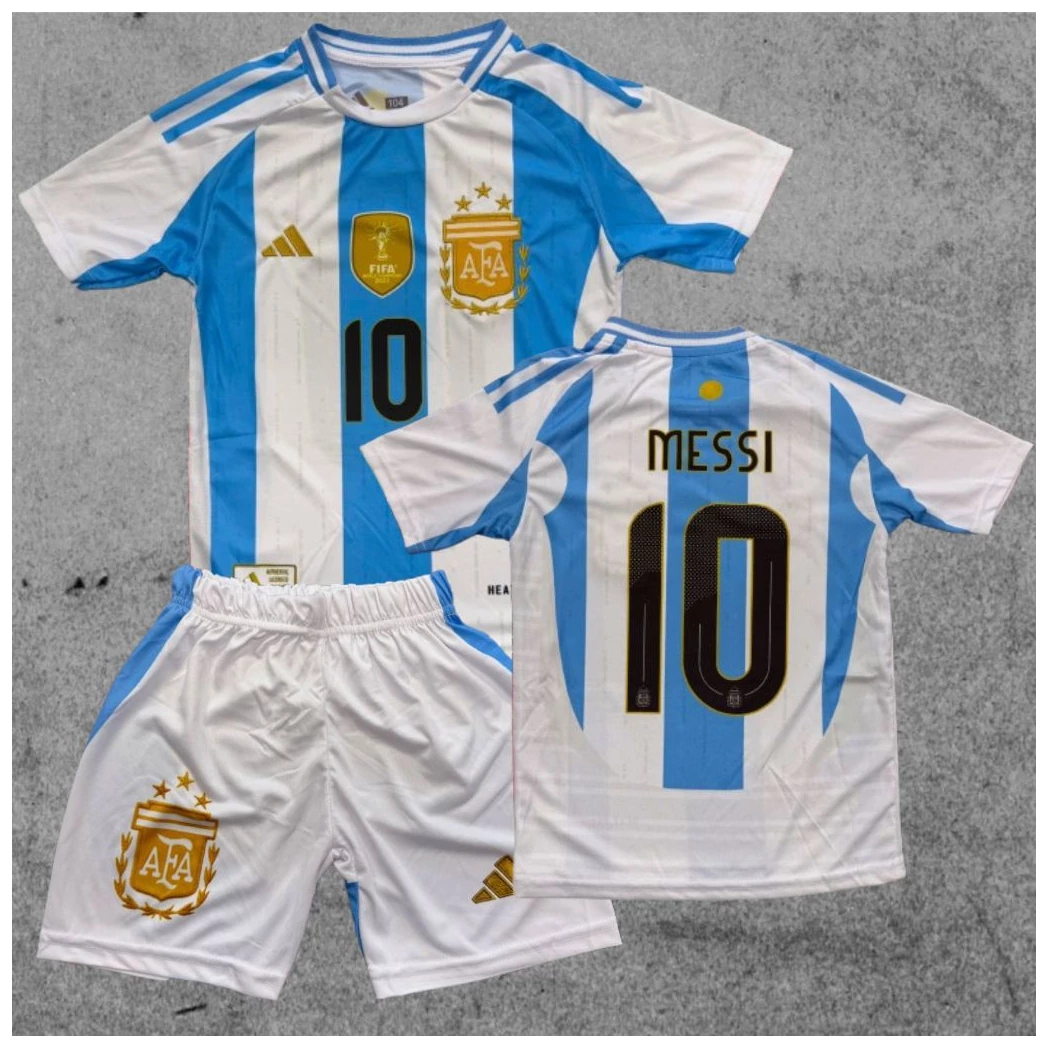 ARGENTÍN VÁLOGATOTT - Messi szurkolói gyerek mez szett
