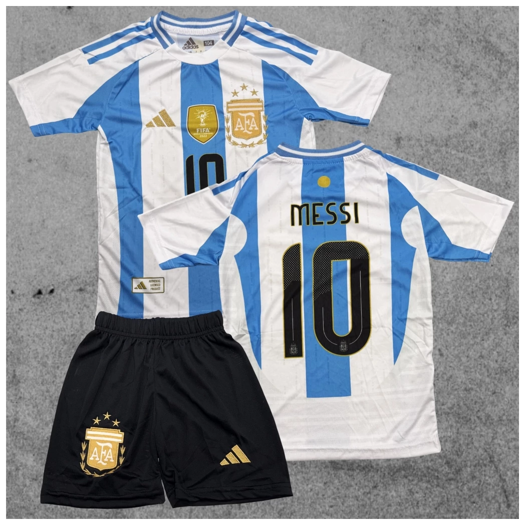 ARGENTÍN VÁLOGATOTT - Messi szurkolói gyerek mez szett