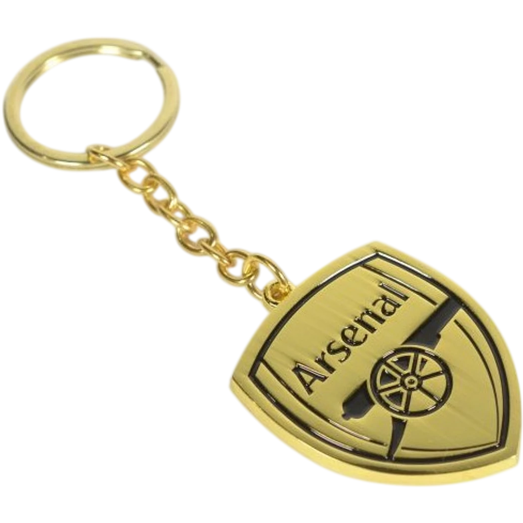 ARSENAL fém címeres arany kulcstartó