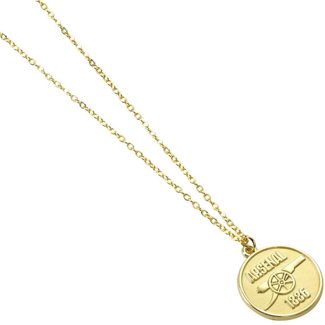 ARSENAL aranyszínű címeres nyaklánc