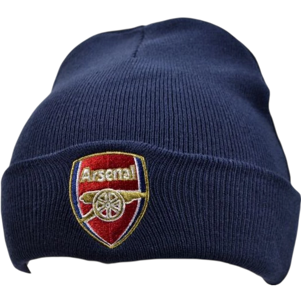 ARSENAL kötött téli sapka sötétkék