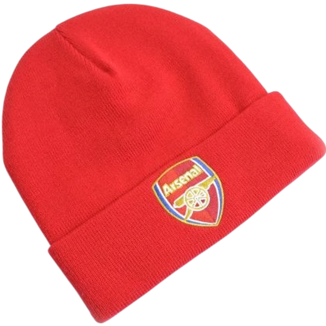 ARSENAL kötött téli sapka piros