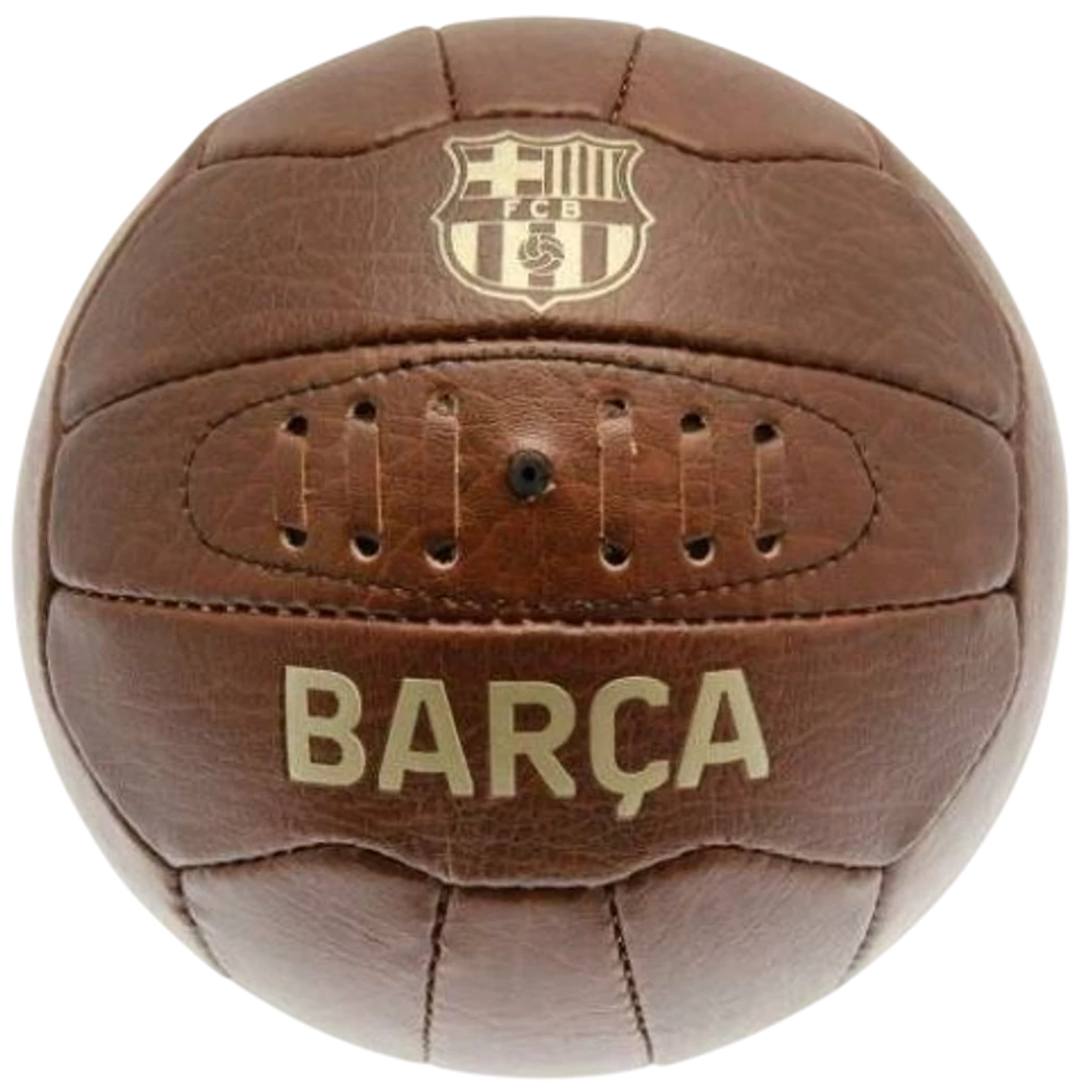 BARCELONA retro bőrlabda