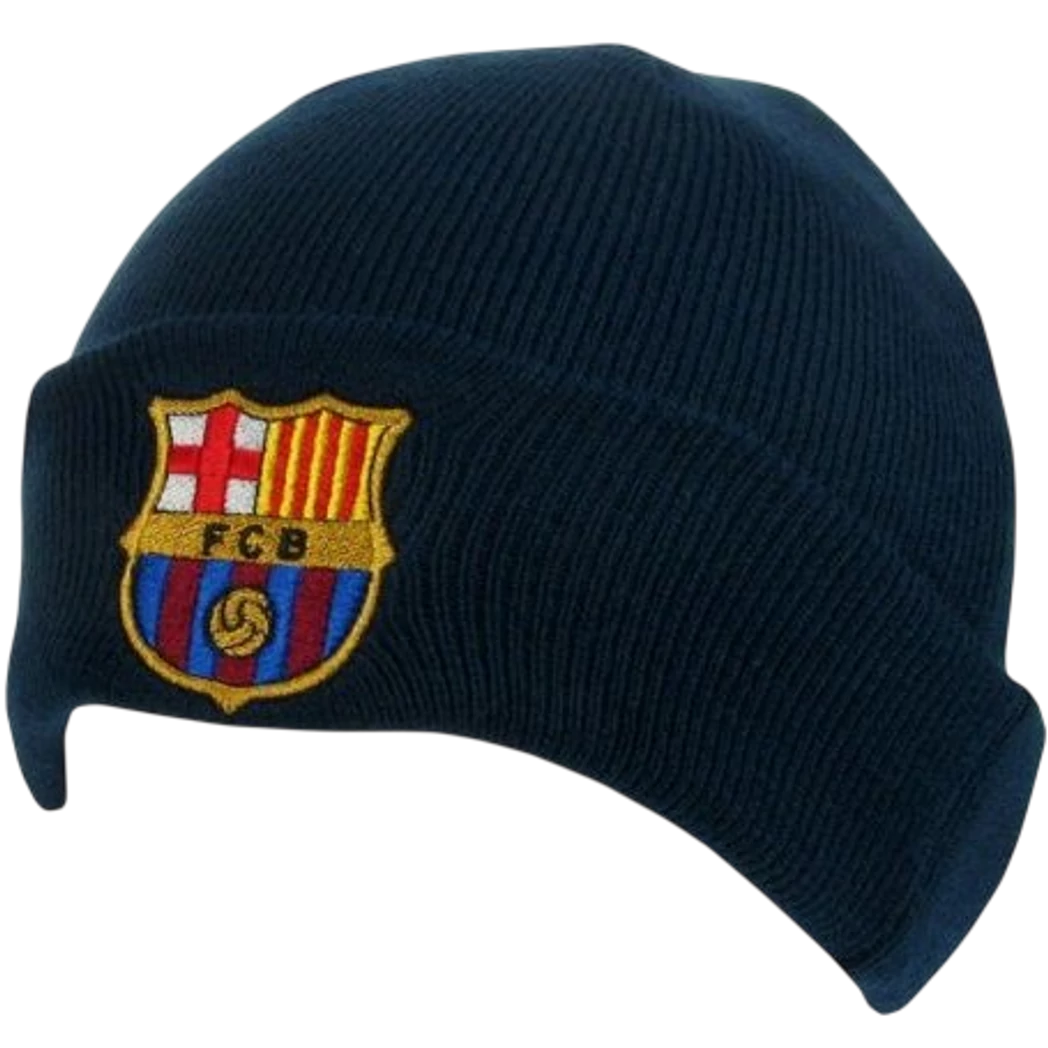 BARCELONA kötött téli visszahajtható sapka