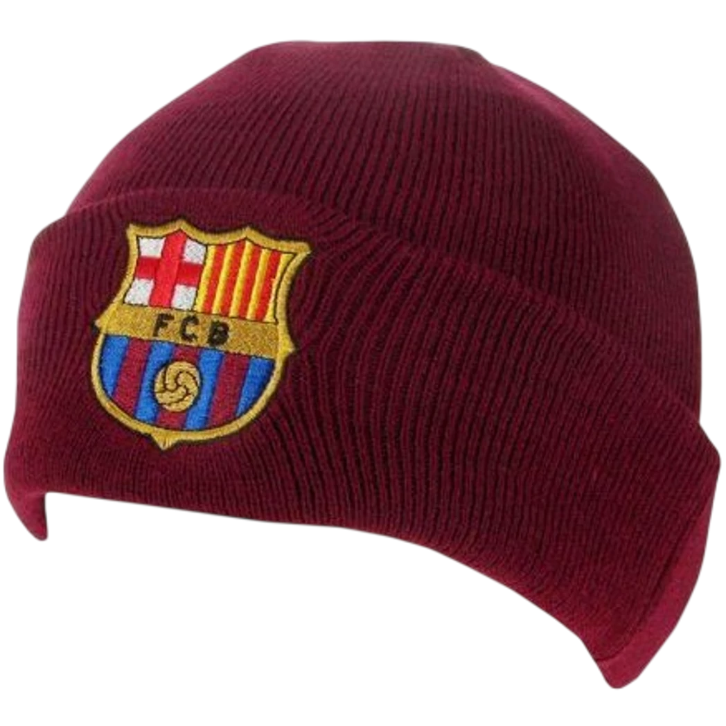 BARCELONA kötött téli visszahajtható sapka