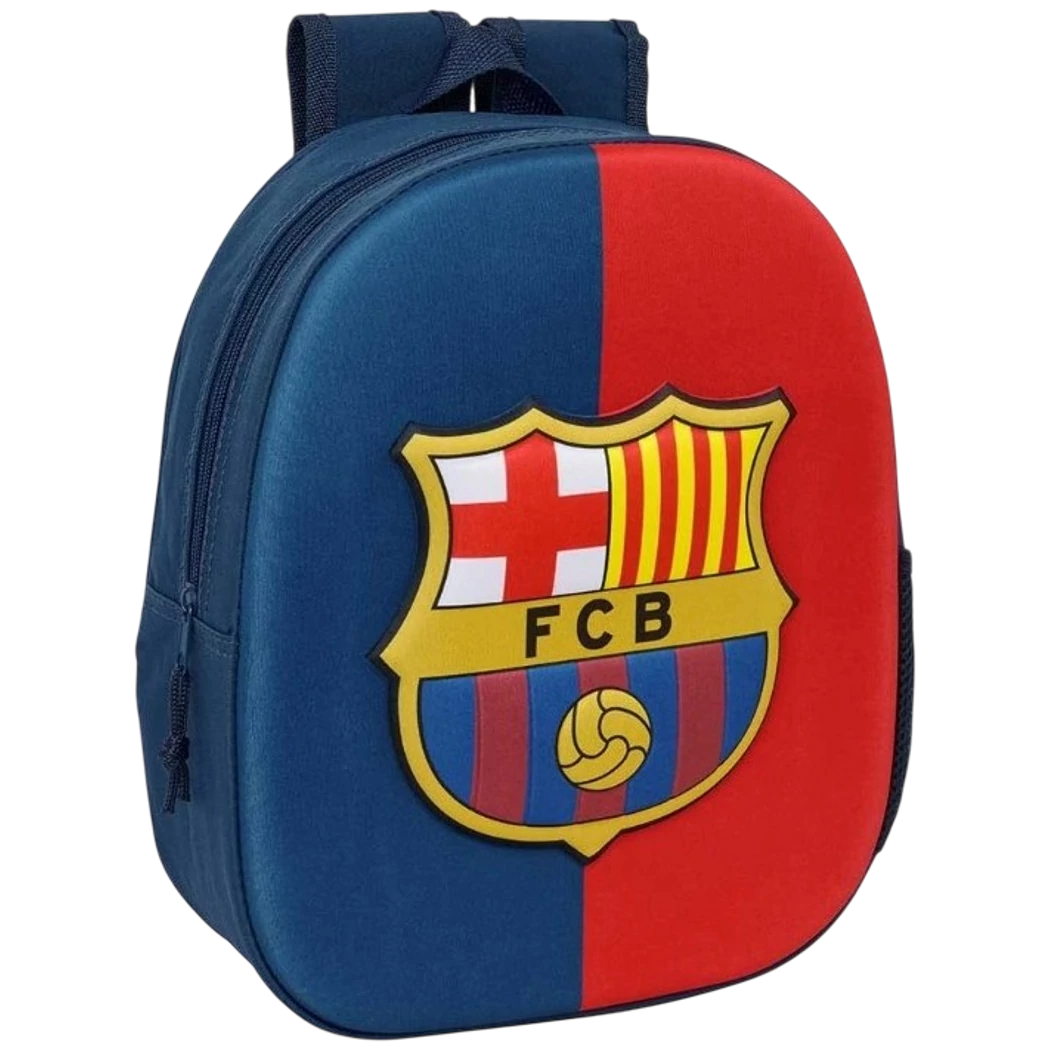 BARCELONA gyerek hátizsák 33 cm 3D címerrel