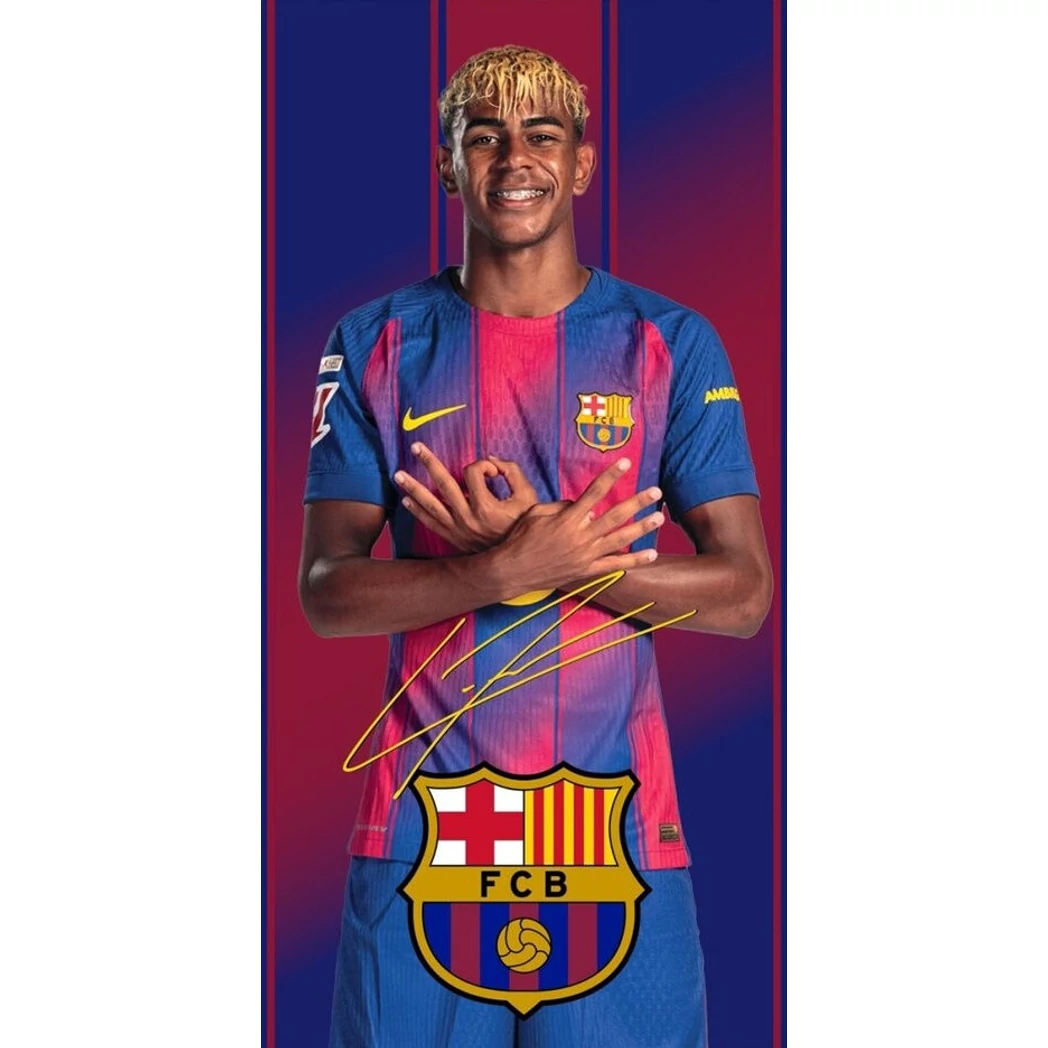 BARCELONA - LAMINE YAMAL törölköző