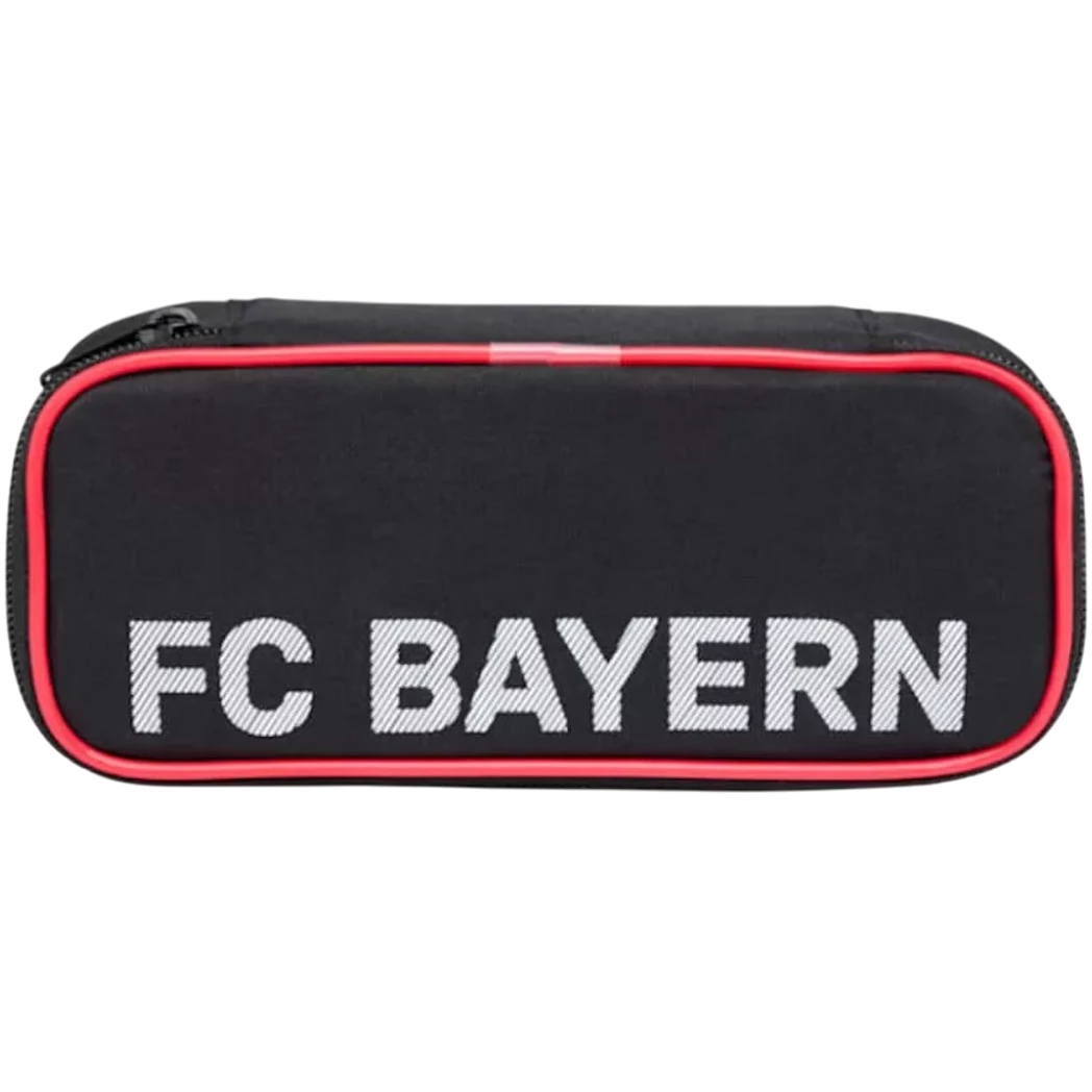 BAYERN MÜNCHEN ovális fekete tolltartó