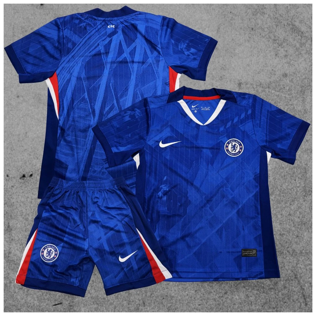 CHELSEA - Hazai 2025/2026 gyerek mez szett (felirat nélküli)