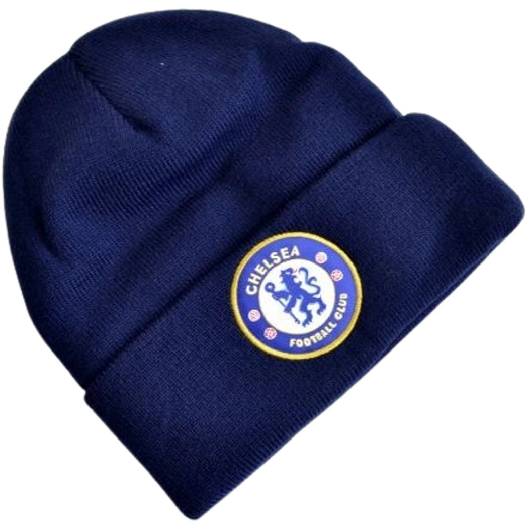 CHELSEA kötött téli sapka sötétkék