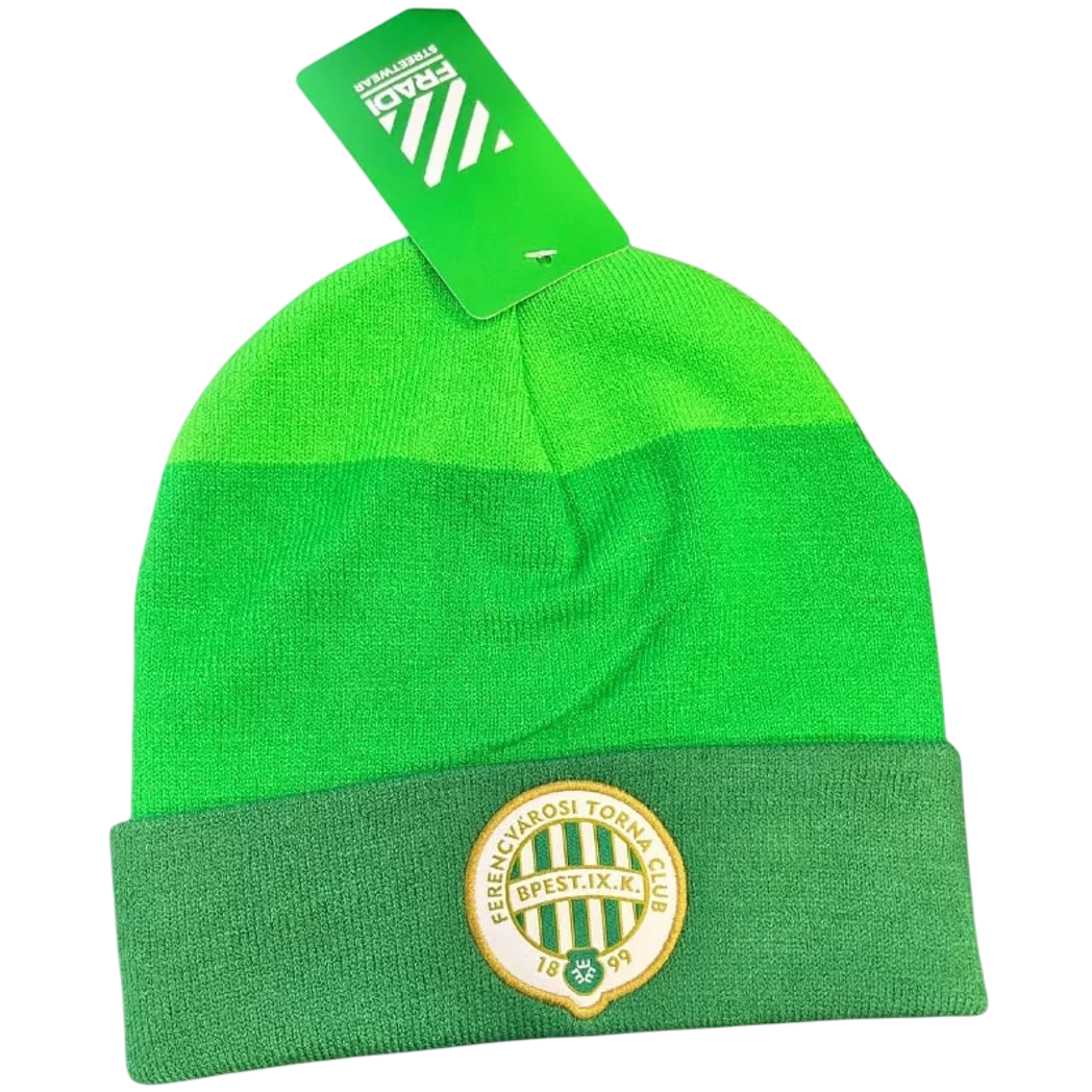 FRADI zöld kötött sapka
