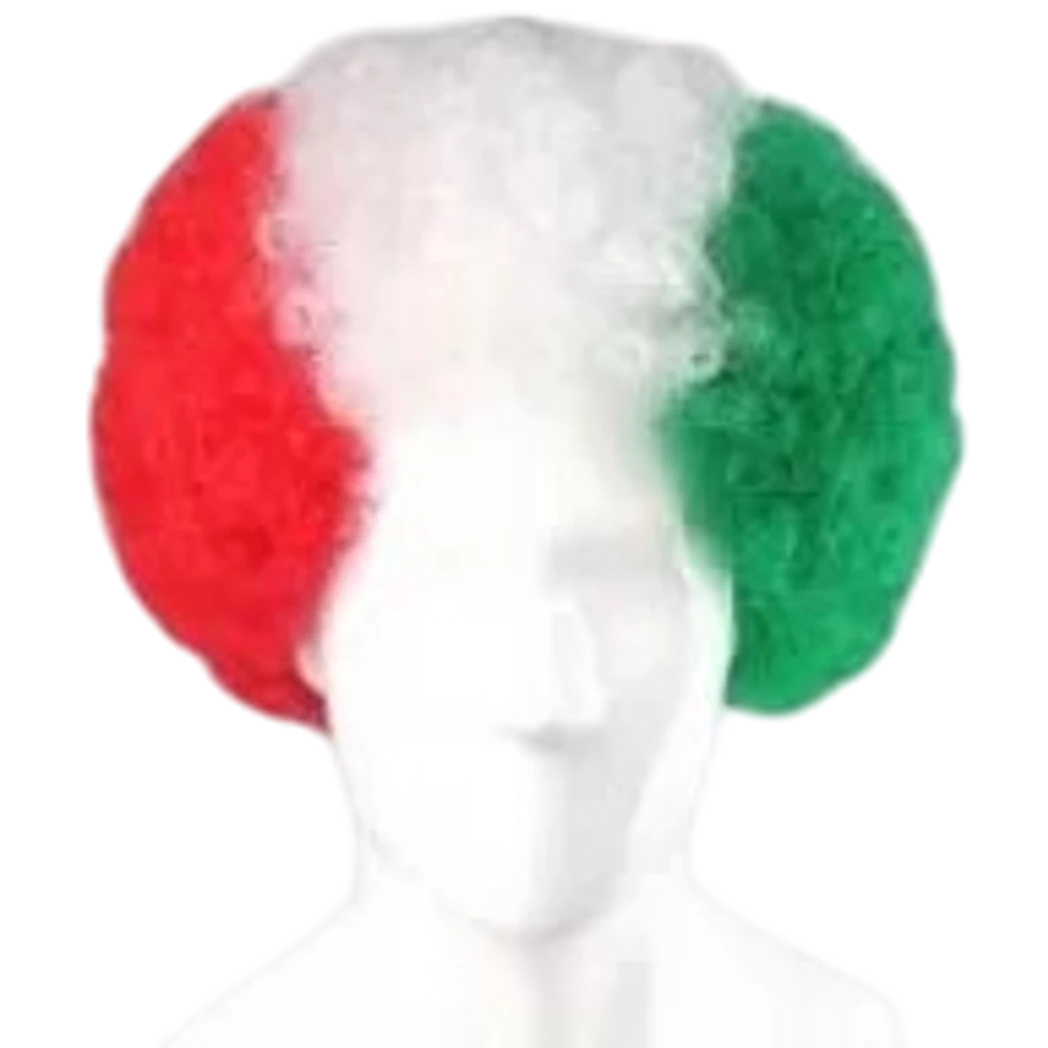 MAGYARORSZÁG paróka mikrofon trikolor