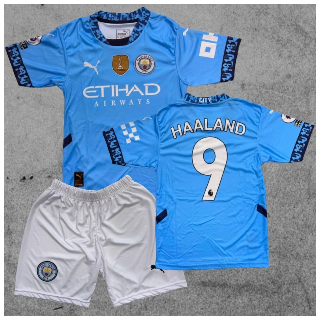 MANCHESTER CITY - Haaland szurkolói gyerek mez szett