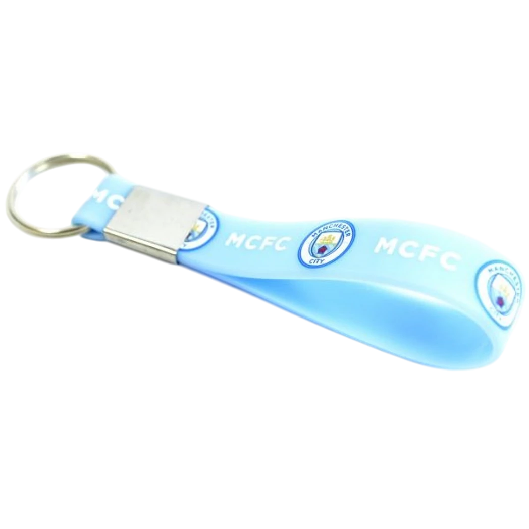 MANCHESTER CITY szilikon kulcstartó