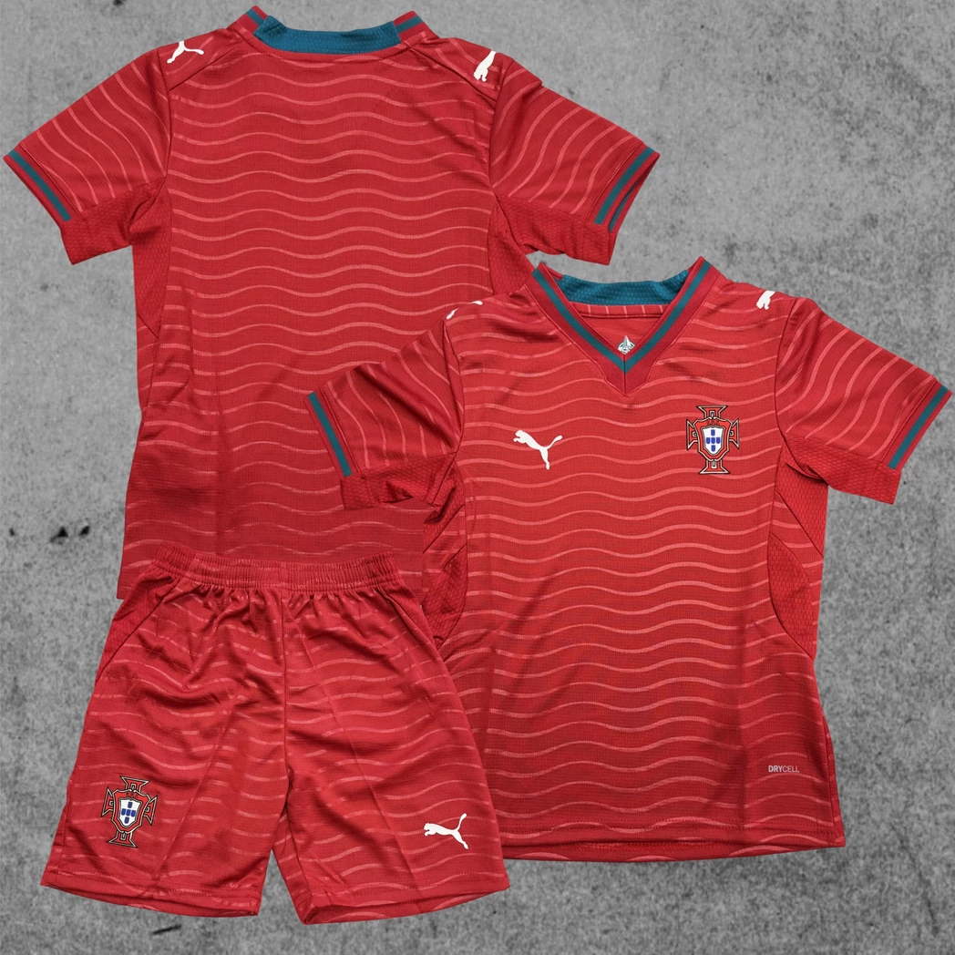 PORTUGÁL Válogatott - Hazai szurkolói gyerek mez szett 2025/26