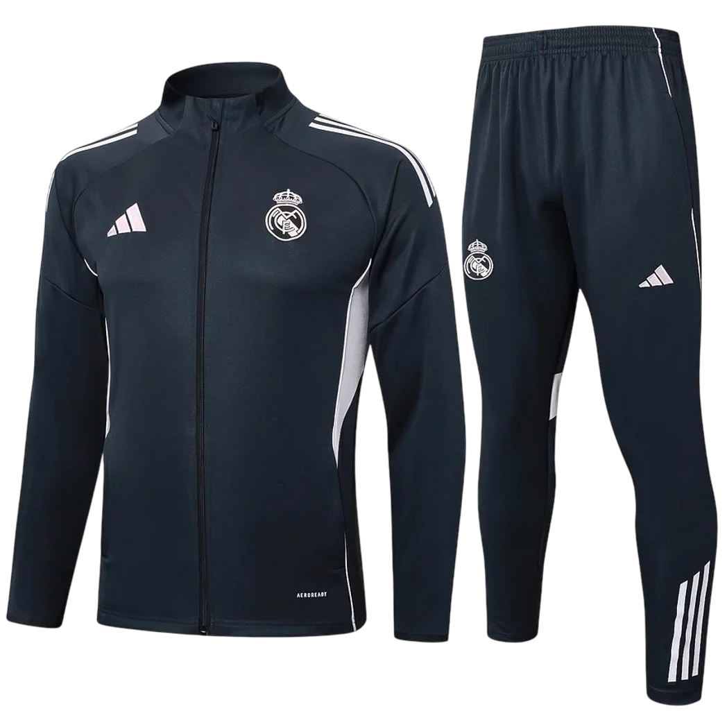 REAL MADRID felnőtt melegítő szett 2025/26 fekete