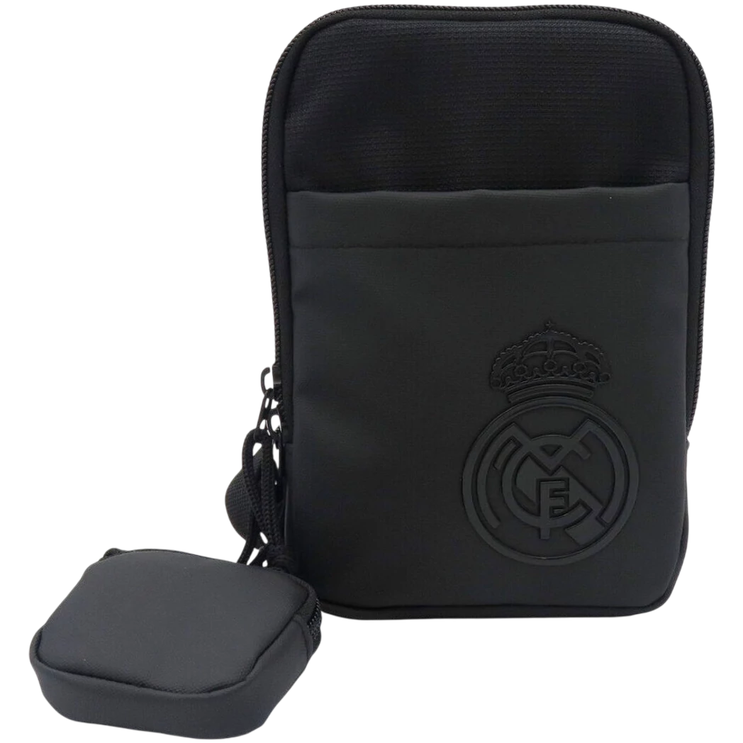 REAL MADRID oldaltáska + vezeték nélküli fülhallgató tartó