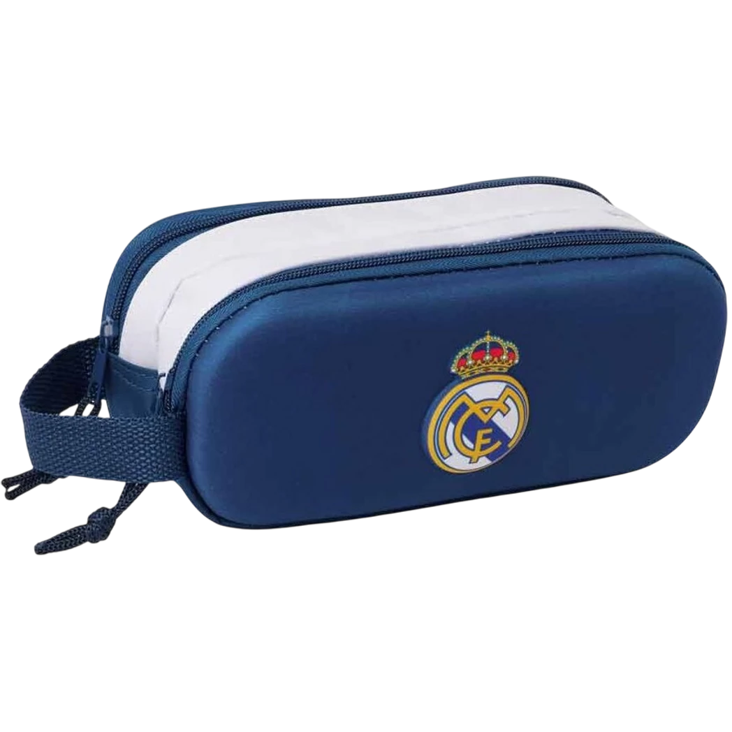 REAL MADRID hasáb tolltartó 2 zippes 3D