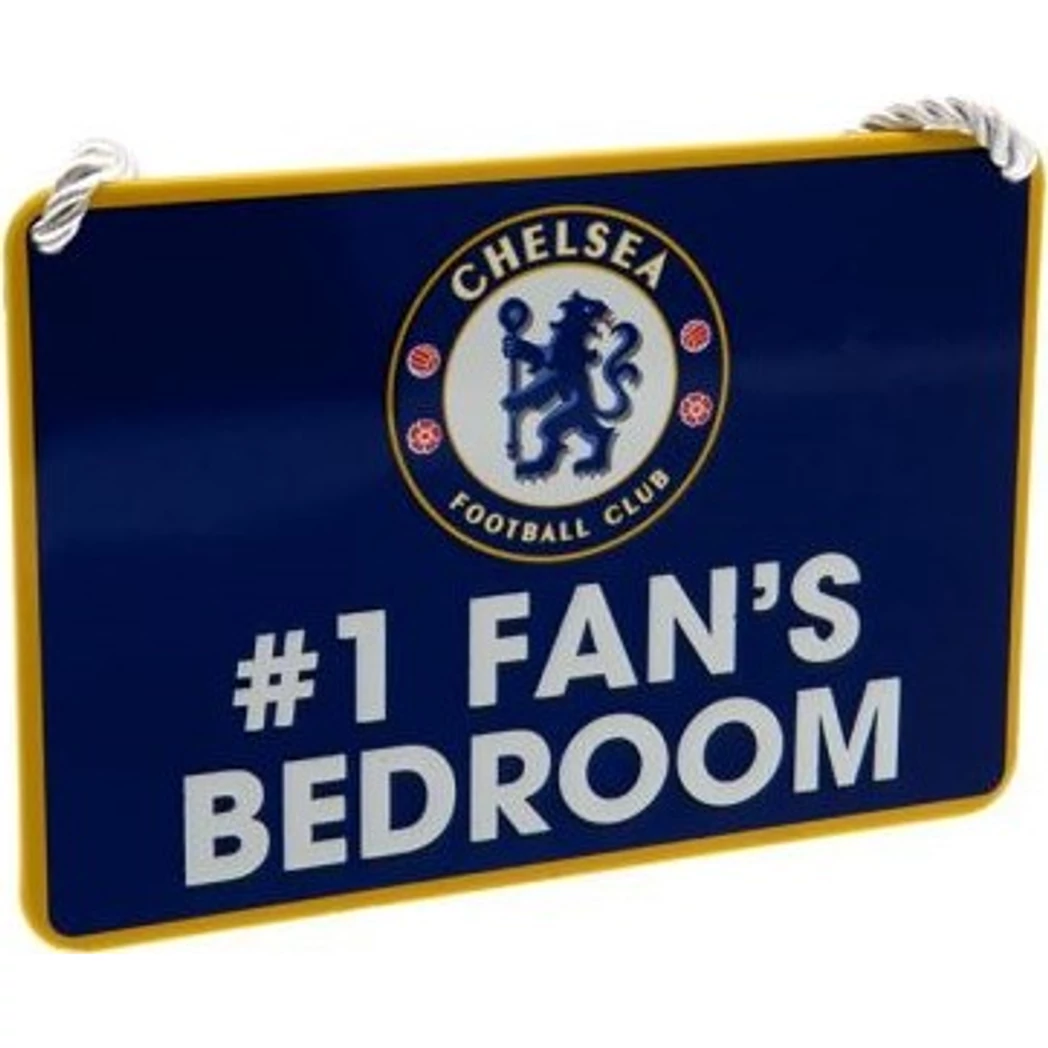 Kép 2/2 - CHELSEA fém utcatábla "első számú szurkoló"