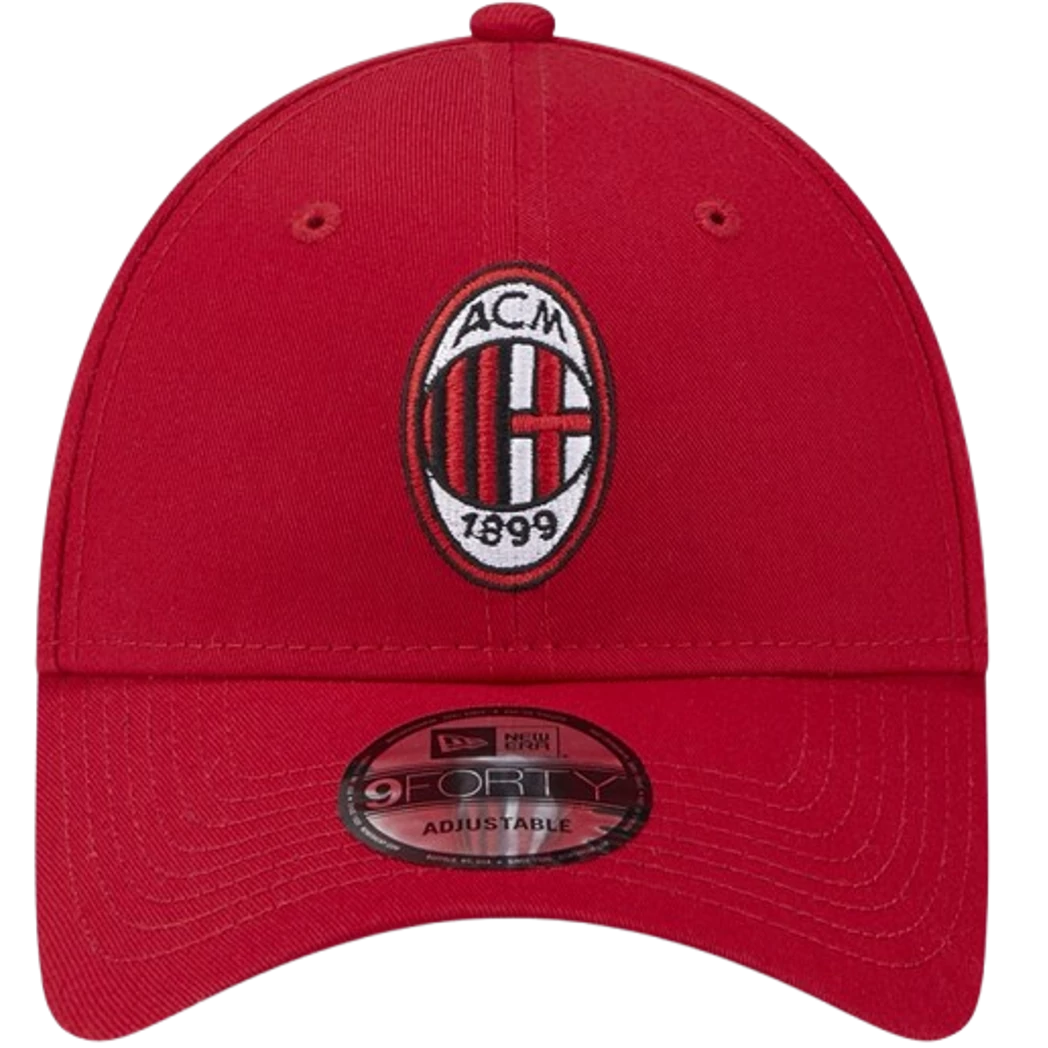 Kép 3/5 - AC MILAN felnőtt piros baseball sapka NEW ERA