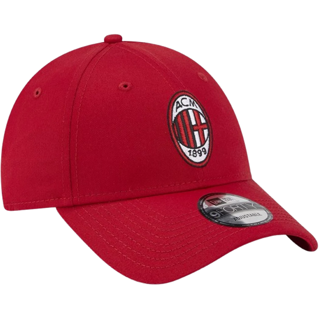 Kép 2/5 - AC MILAN felnőtt piros baseball sapka NEW ERA