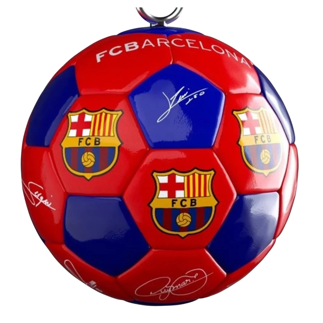 Kép 2/2 - BARCELONA labdás kulcstartó