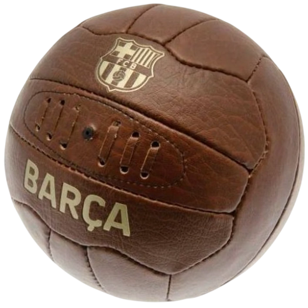 Kép 2/2 - BARCELONA retro bőrlabda