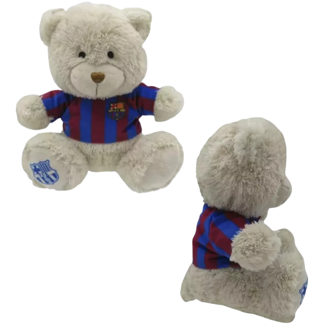 Kép 3/3 - BARCELONA mezes plüssmaci 35 cm