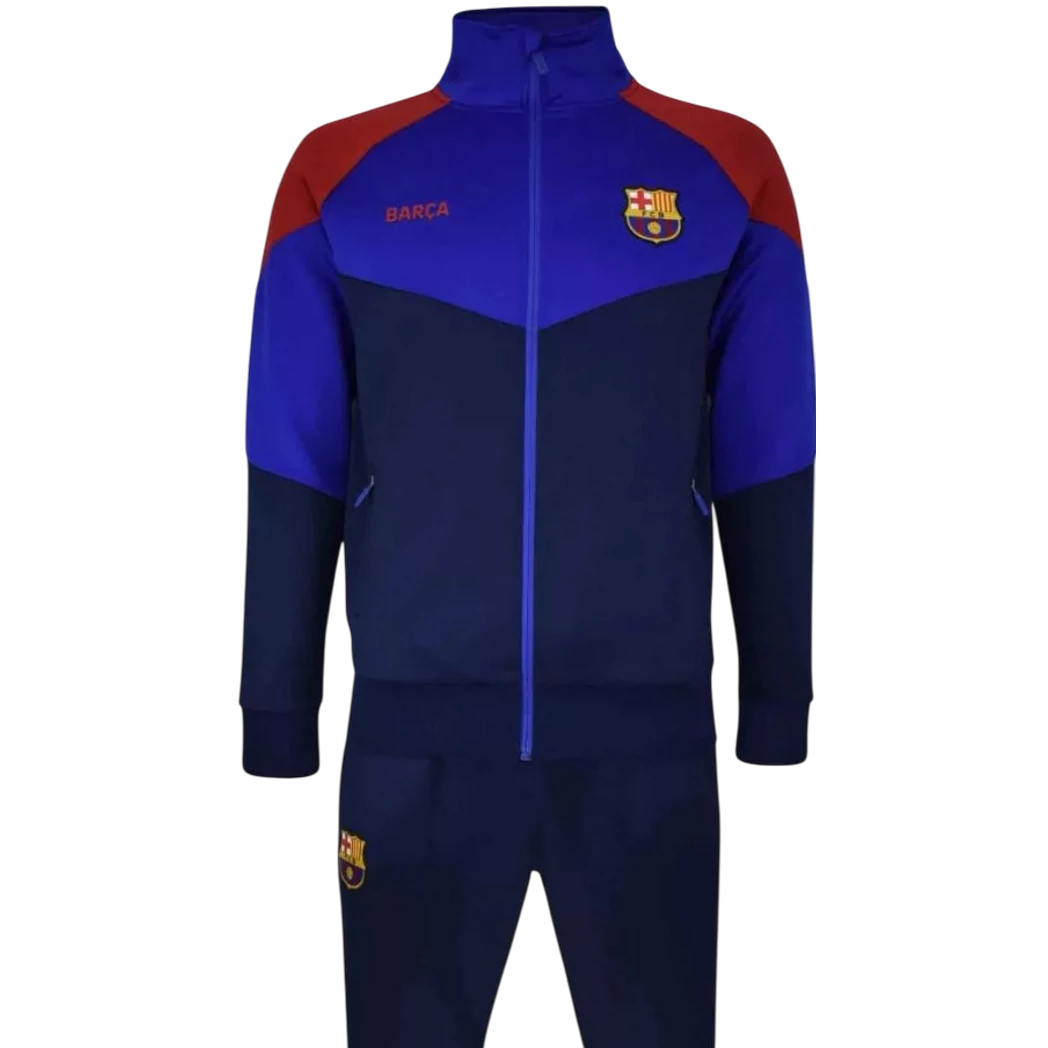 Kép 2/4 - BARCELONA felnőtt melegítő garnitúra Navy