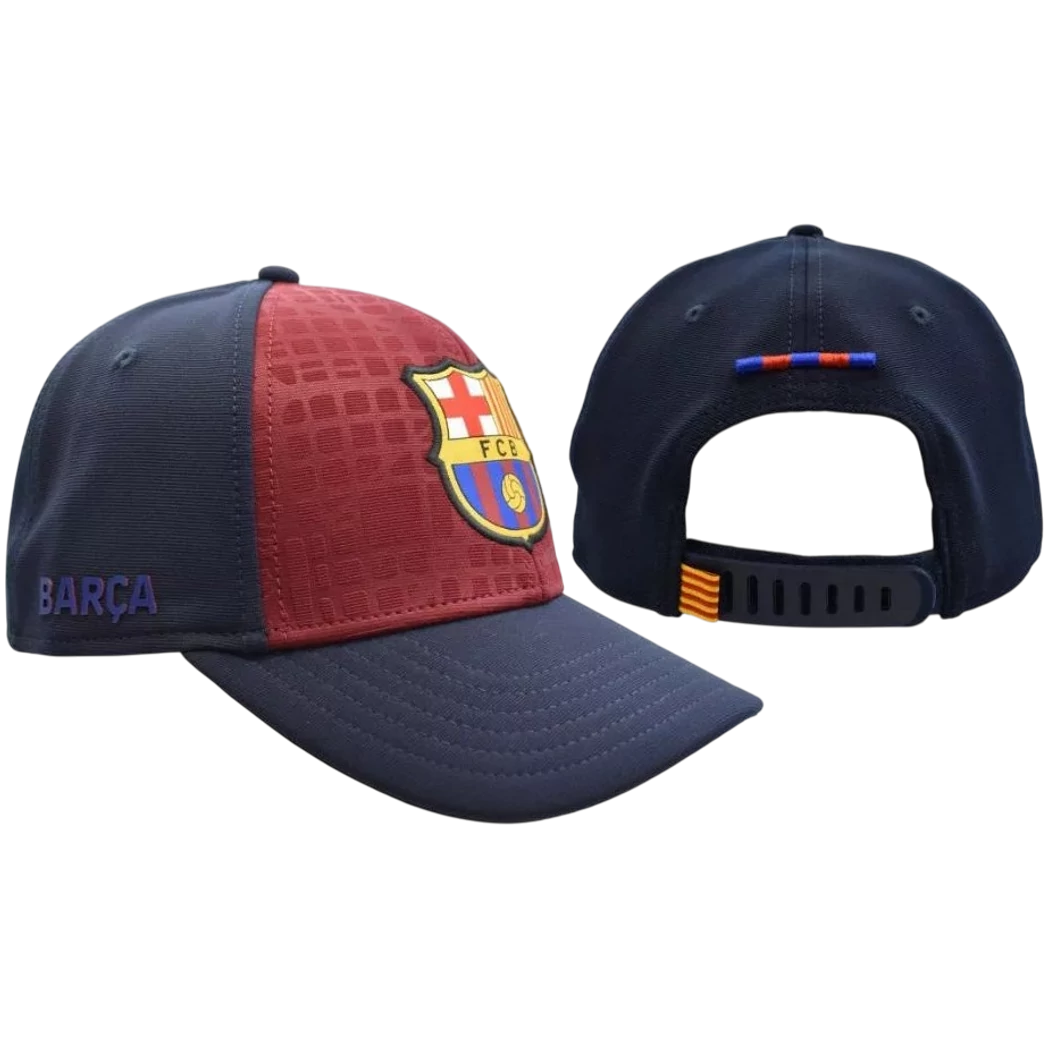 Kép 2/4 - BARCELONA felnőtt baseball sapka kék-bordó