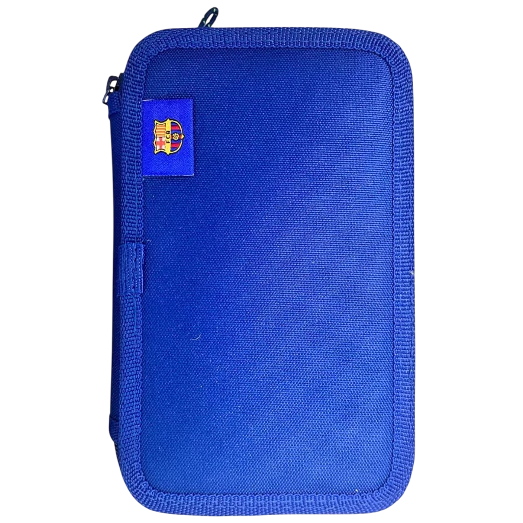 Kép 2/5 - Barcelona teli tolltartó tripla 37 db-os kék