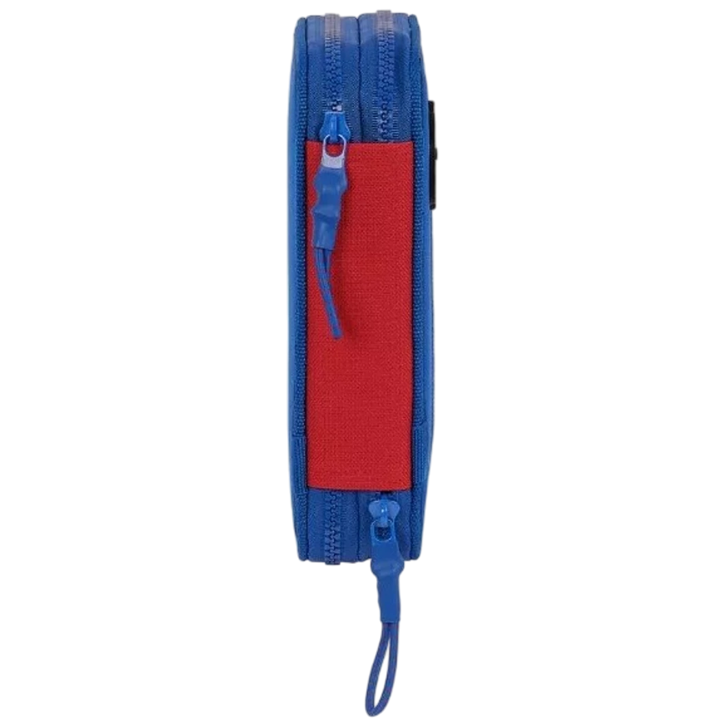 Kép 3/3 - BARCELONA teli dupla tolltartó 28 db os kék címeres