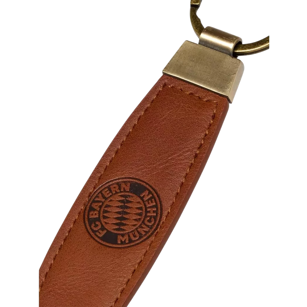 Kép 2/3 - BAYERN MÜNCHEN elegáns bőr kulcstartó