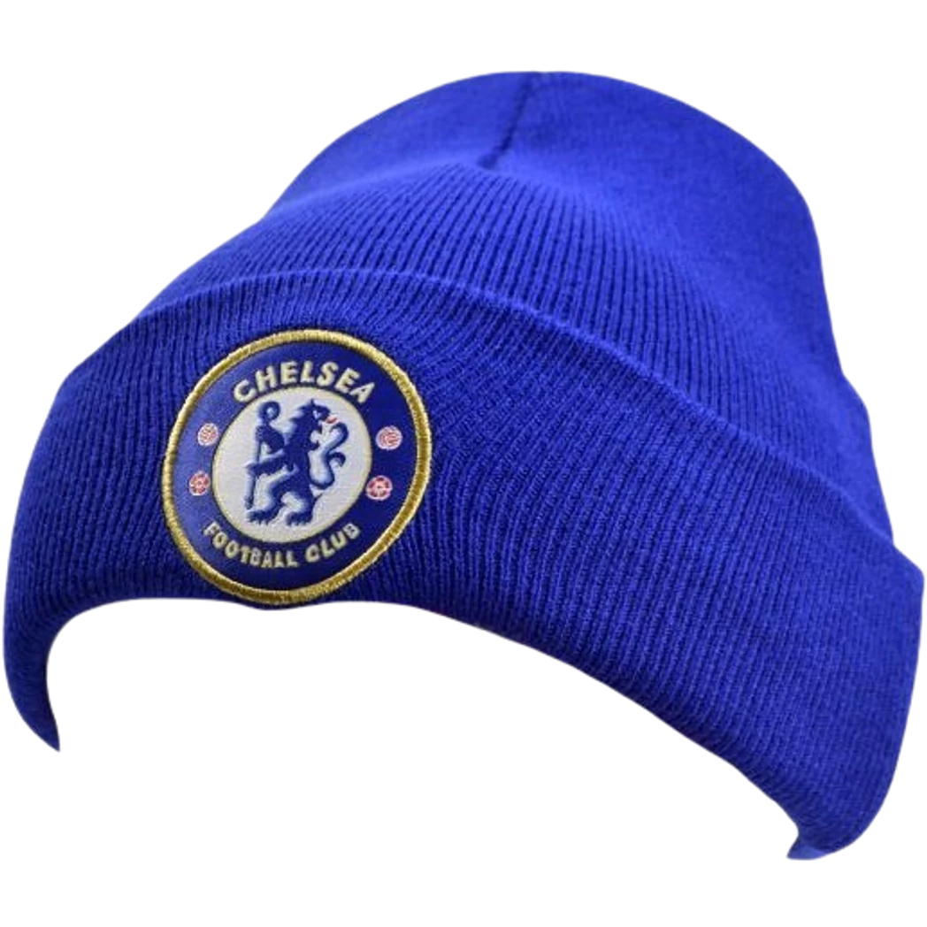 Kép 2/3 - CHELSEA kötött téli sapka világoskék