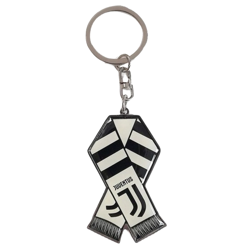 Kép 2/2 - JUVENTUS fém sál alakú kulcstartó
