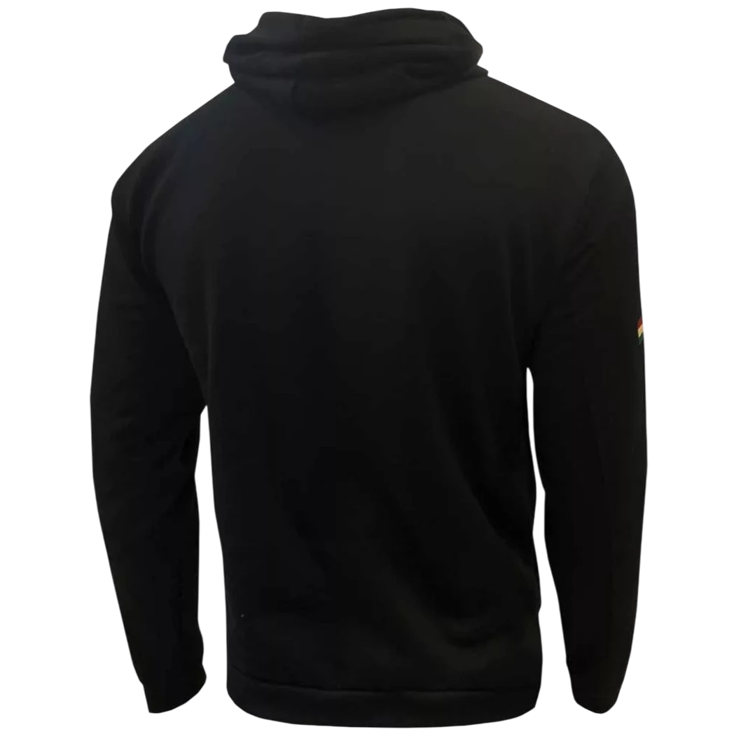 Kép 2/4 - MAGYARORSZÁG felnőtt kapucnis pulóver fekete