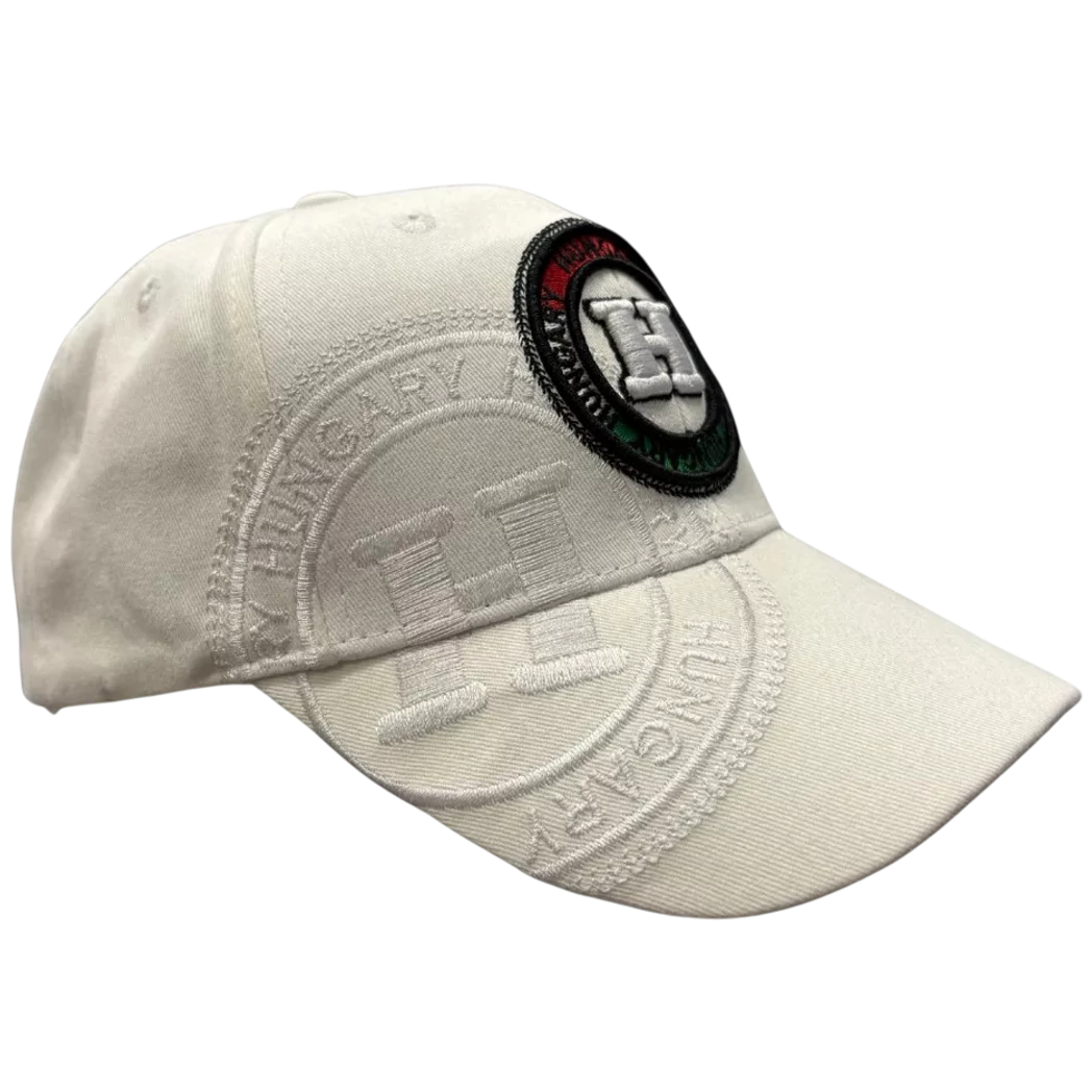 Kép 3/5 - MAGYARORSZÁG baseball sapka fehér H