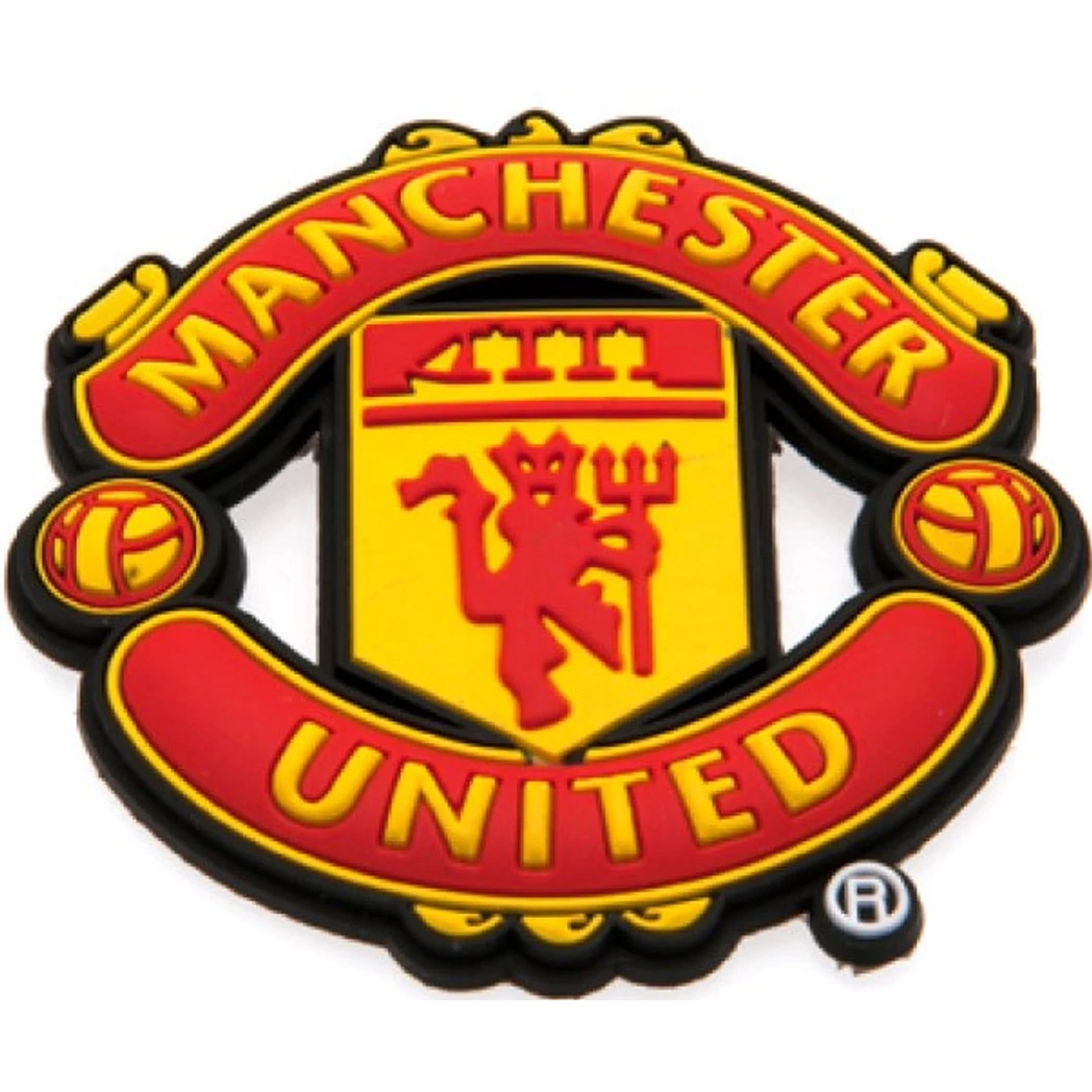 Kép 2/2 - MANCHESTER UNITED hűtőmágnes 3D címeres