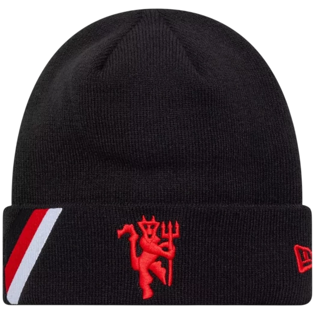 Kép 1/2 - MANCHESTER UNITED fekete kötött sapka NEW ERA