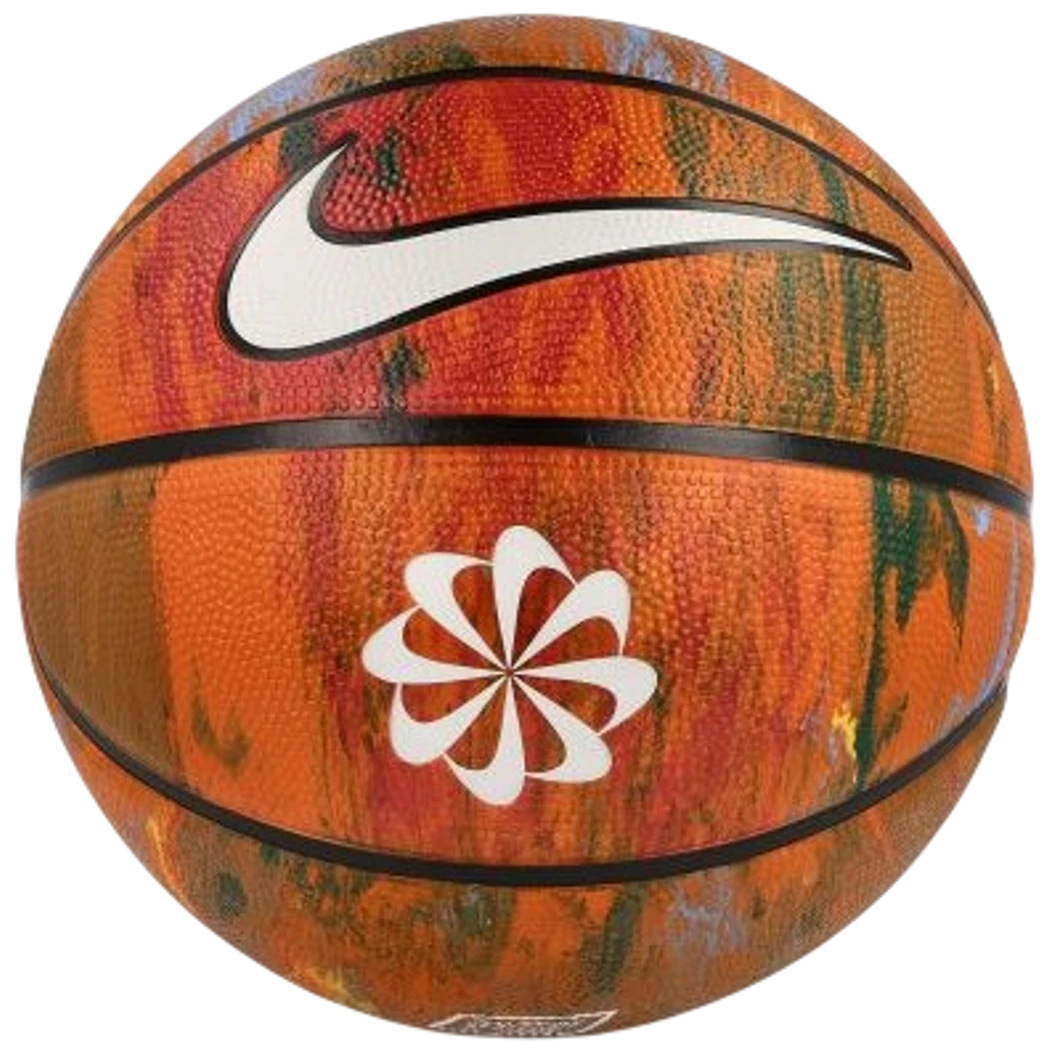 Kép 1/3 - NIKE kosárlabda borostyán/fekete/fehér 7-es méretben