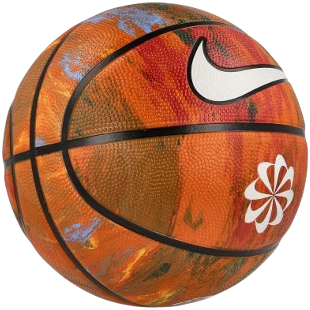 Kép 2/3 - NIKE kosárlabda borostyán/fekete/fehér 7-es méretben