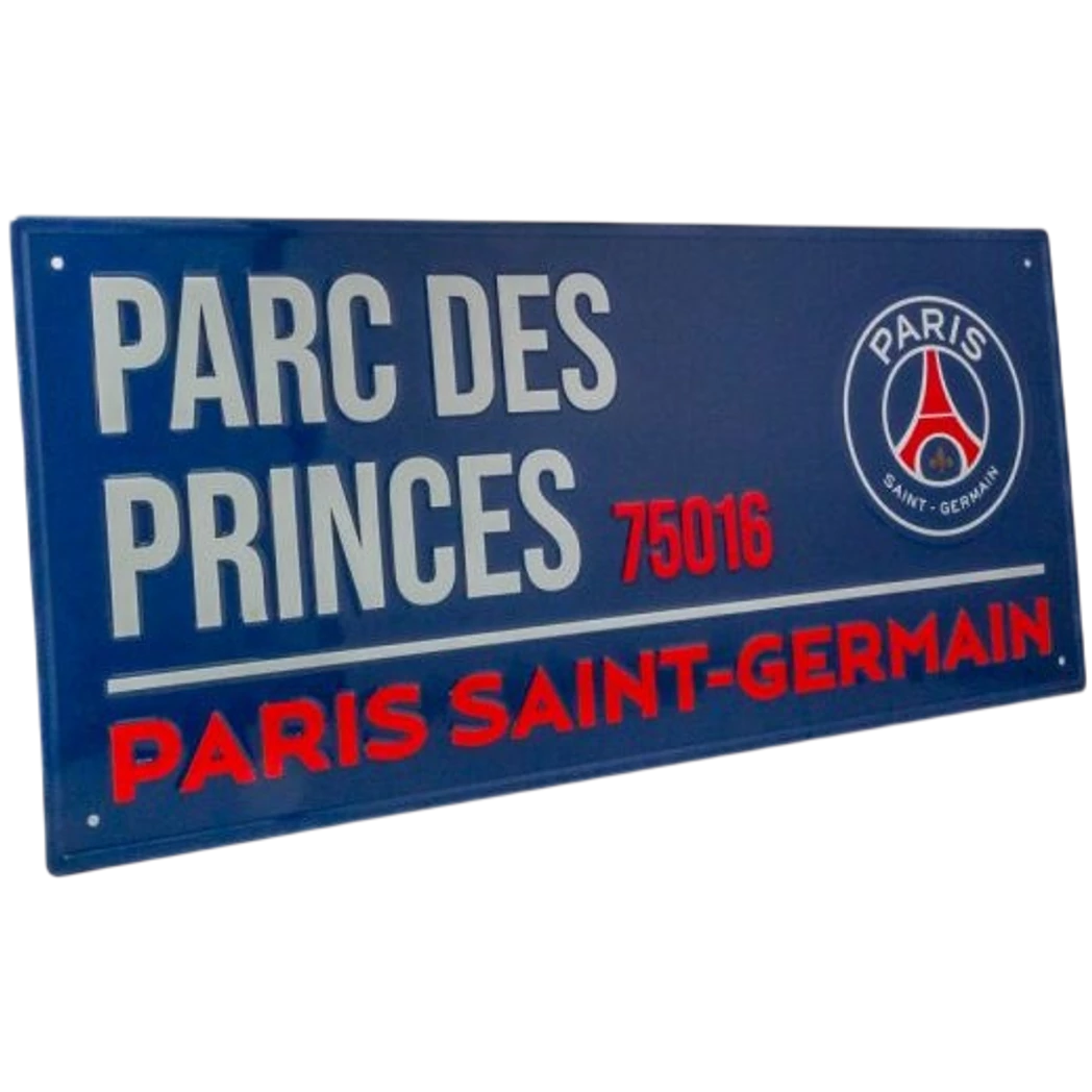 Kép 2/3 - PSG fém utcatábla kék