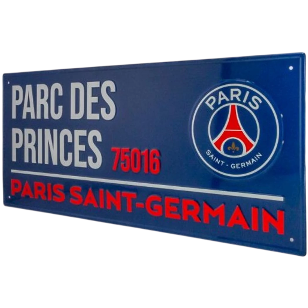 Kép 3/3 - PSG fém utcatábla kék