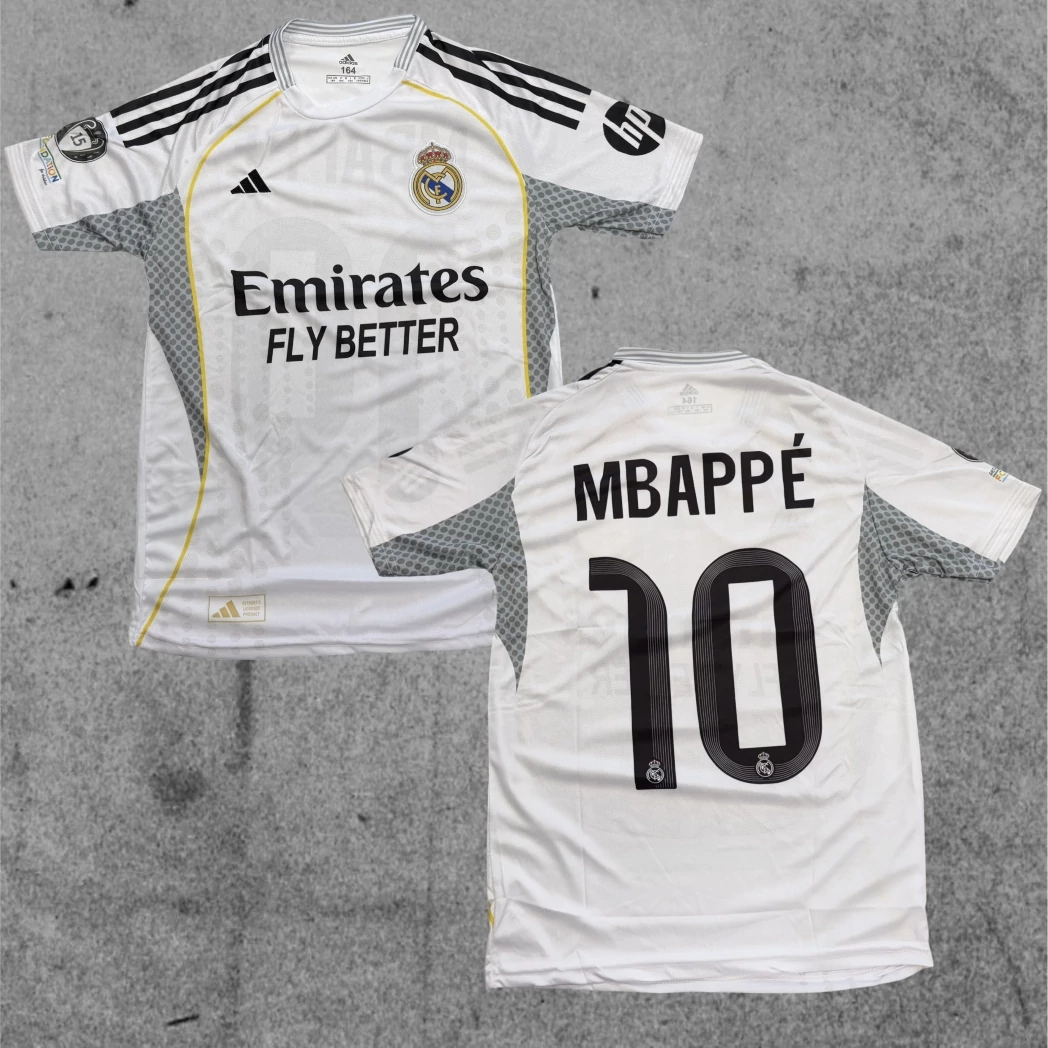 Kép 1/2 - REAL MADRID - Mbappe szurkolói gyerek mez (nadrág nélkül)