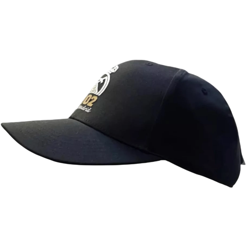 Kép 2/2 - REAL MADRID felnőtt baseball sapka fekete-fehér