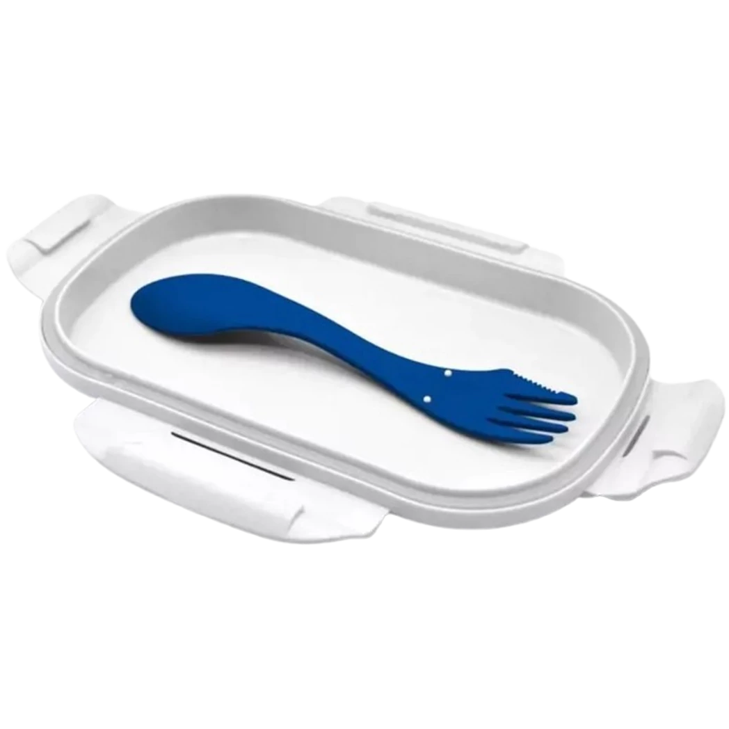 Kép 2/2 - REAL MADRID uzsonnás doboz és evőeszköz